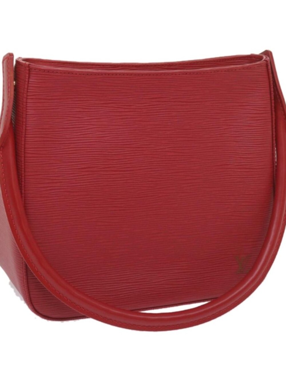 LOUIS VUITTON Epi Looping MM Shoulder Bag SPO Red